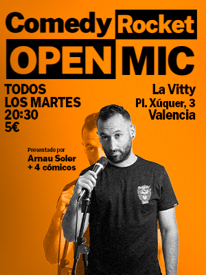 Open Mic Comedy Rocket